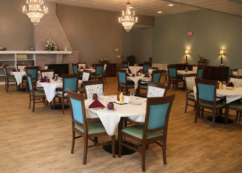 Dining room at the Meadows in Montoursville